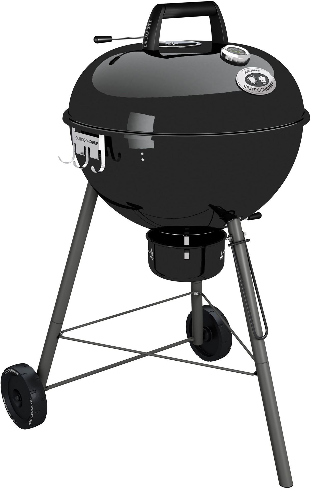 Zwart Barbecue Houtskool Chelsea 570