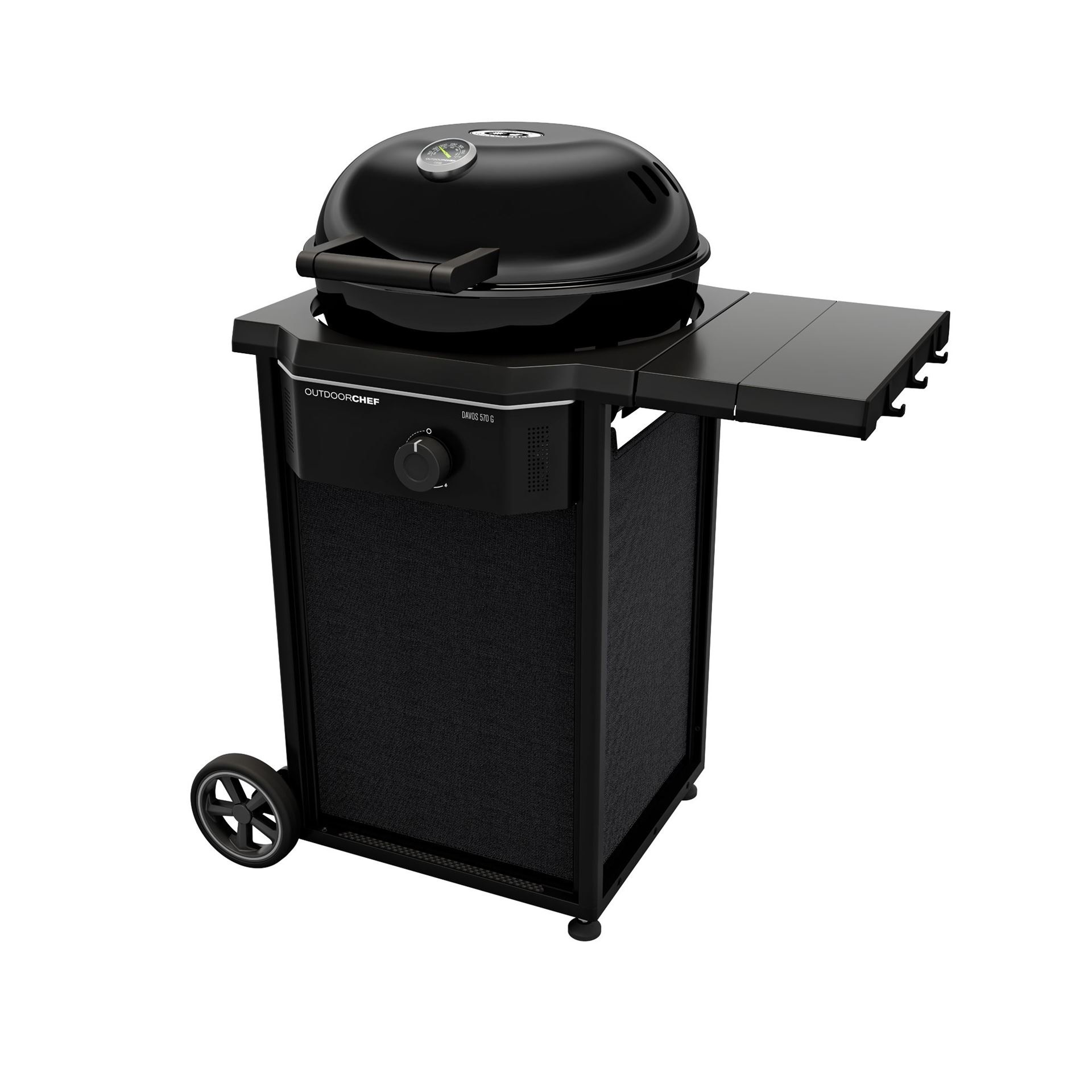 Zwart Barbecue Gas Davos 570 G