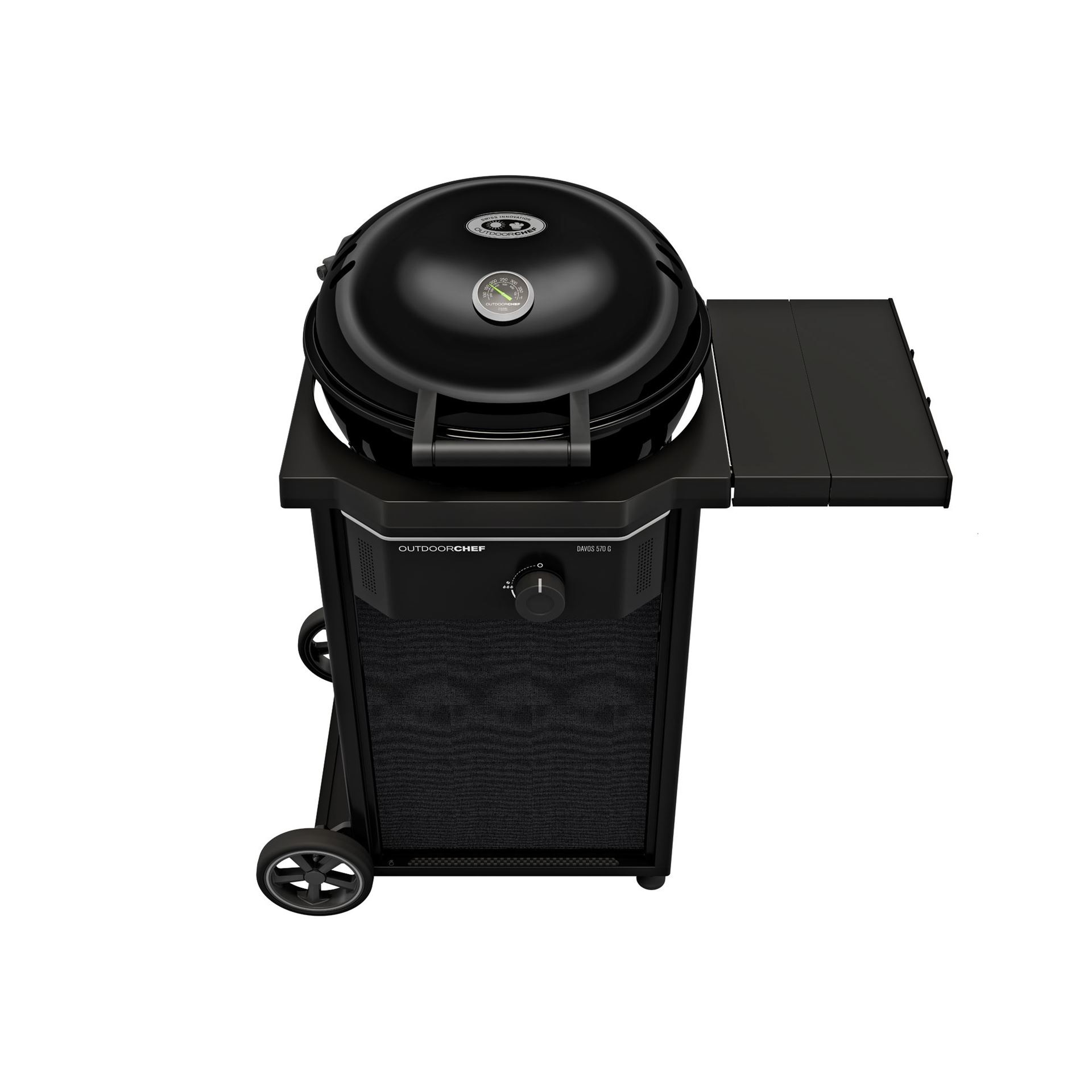 Zwart Barbecue Gas Davos 570 G