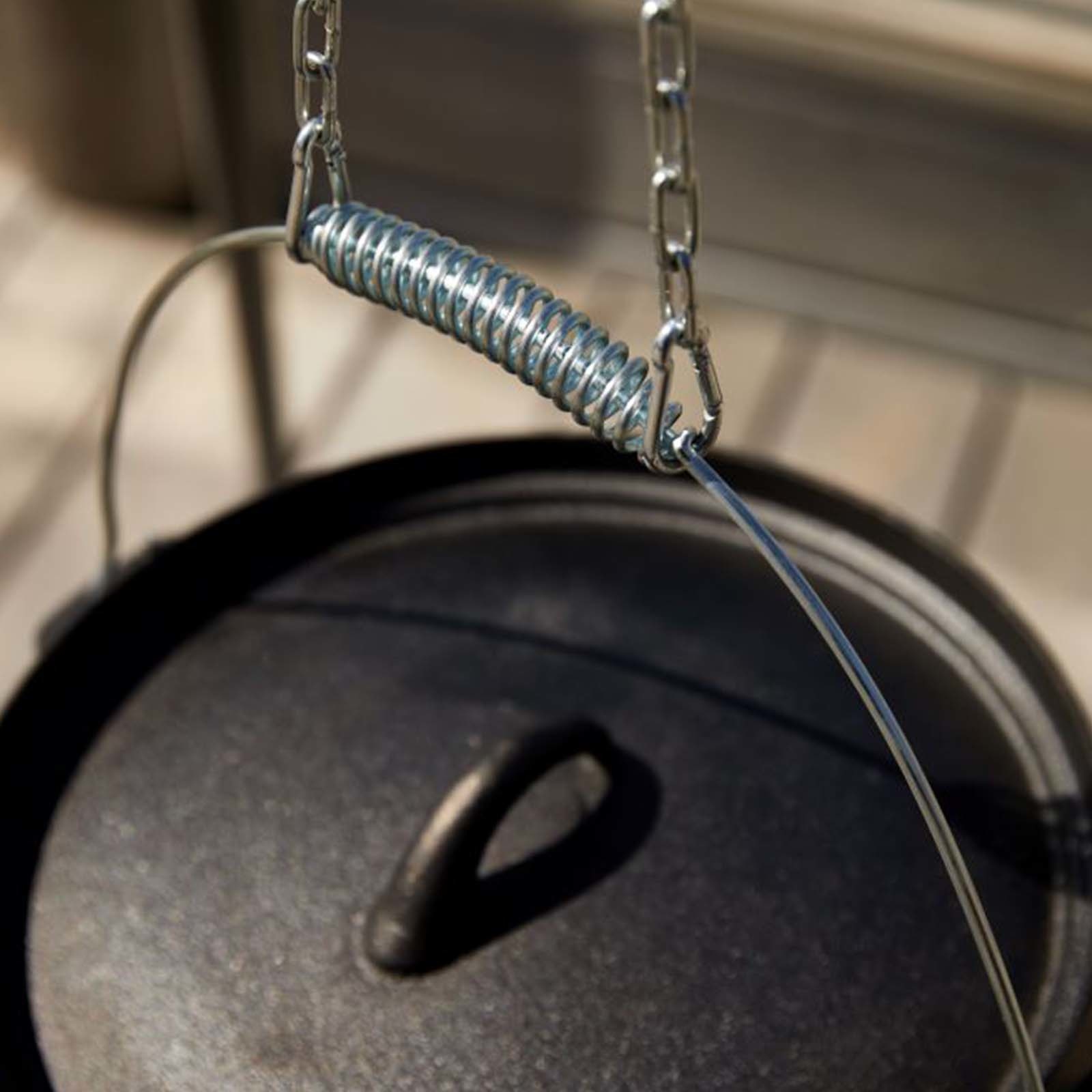 STOOQ Dutch oven 25 cm met spiraal handvat
