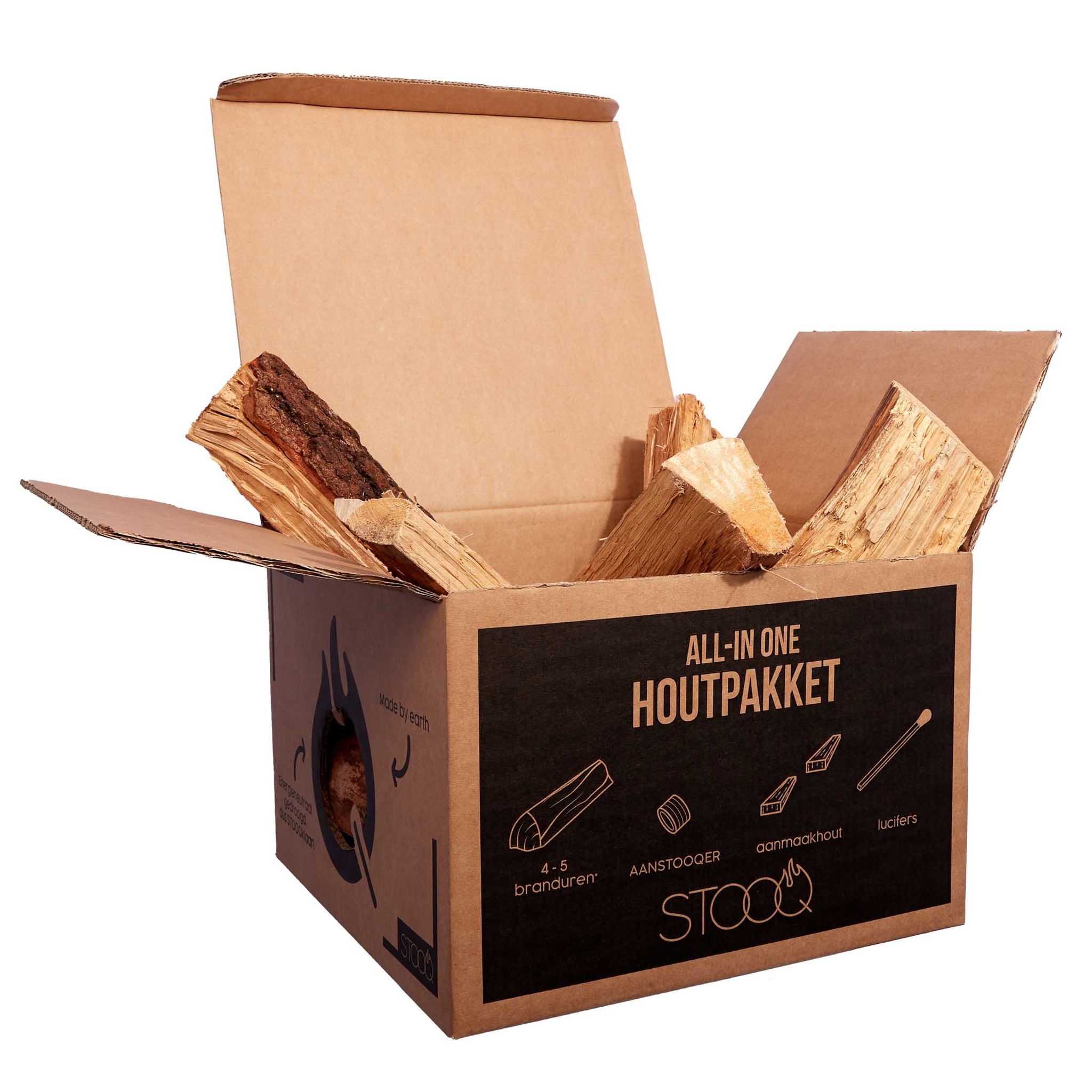 STOOQ houtbox berk