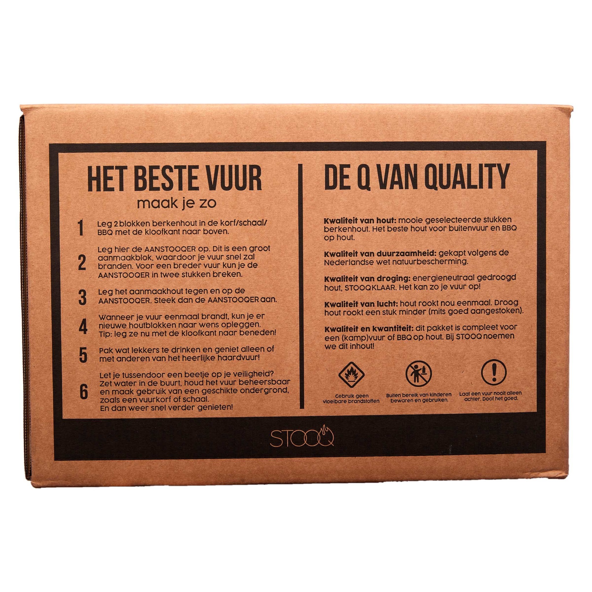 STOOQ houtbox berk
