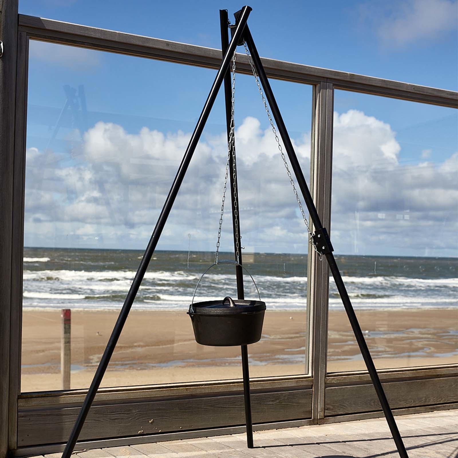 STOOQ Dutch oven 28 cm met spiraal handvat