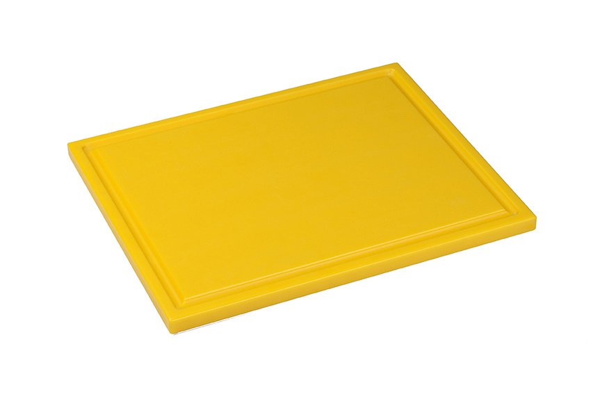 Interlux Snijplaat met sapgoot - 400x250x15mm - Geel