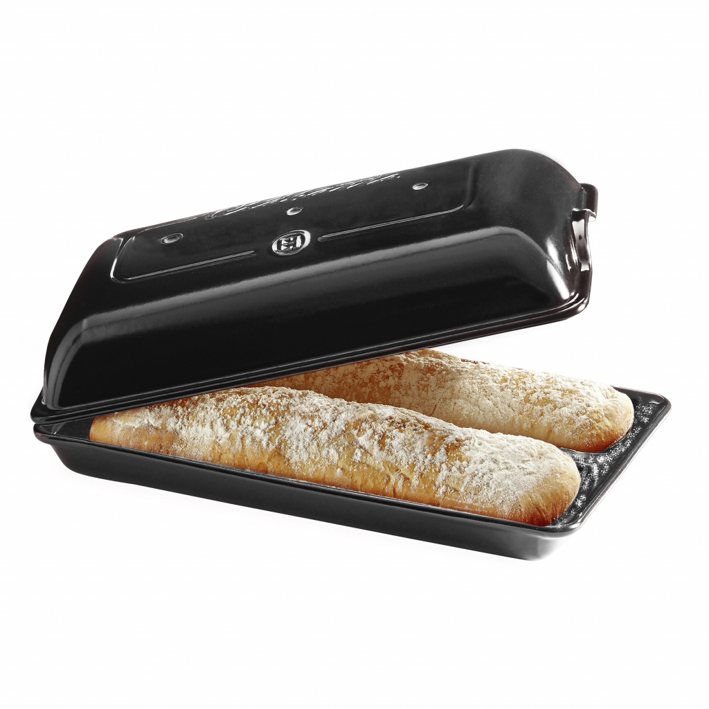 Emile Henry Ciabatta vorm E-box - 390x230mm - Fusain