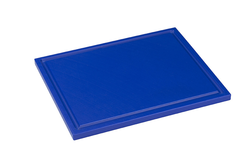 Interlux Snijplaat met sapgoot - 400x250x15mm - Blauw