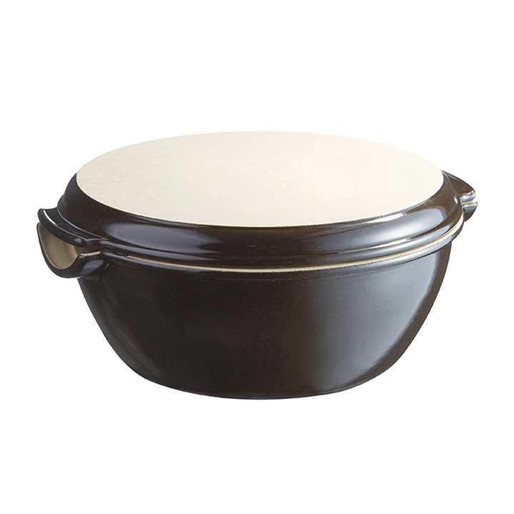 Emile Henry Broodbakvorm rond E-box - Ø295mm - Fusain