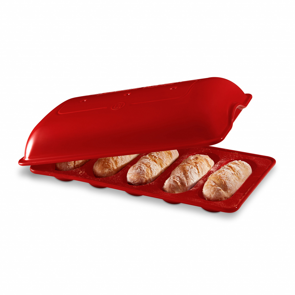 Emile Henry Baguettesvorm mini E-box - 390x230mm - Grand Cru