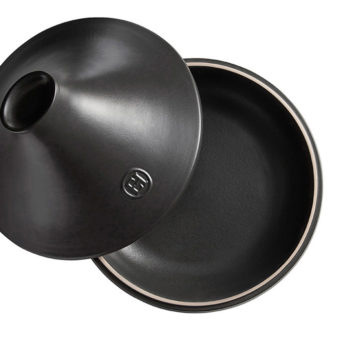 Emile Henry Tajine Delight E-box - Ø335mm - deksel zwart