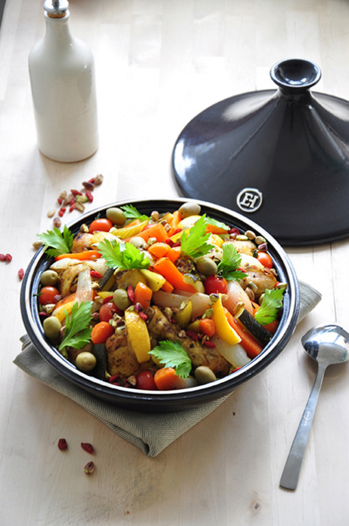 Emile Henry Tajine E-box - Ø270mm - Fusain