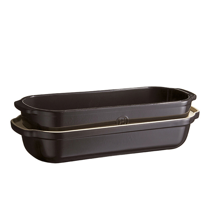 Emile Henry Broodbakvorm groot E-box - 395x160x150m - Fusain