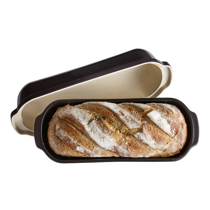 Emile Henry Broodbakvorm groot E-box - 395x160x150m - Fusain