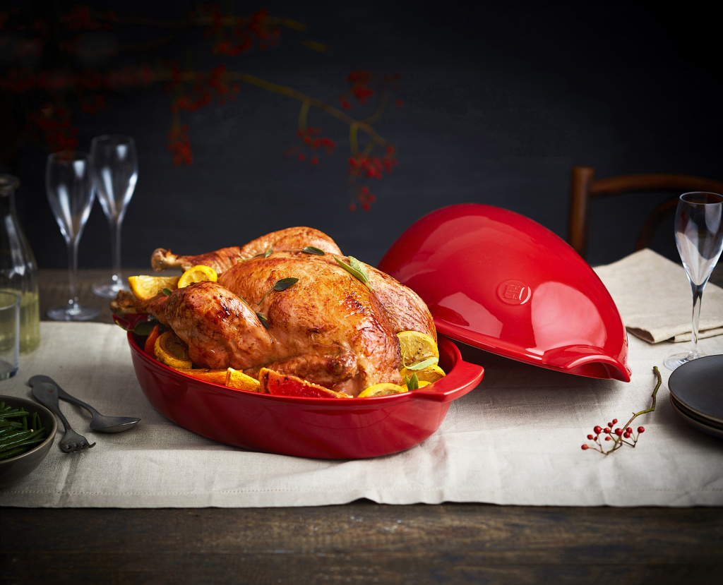 Emile Henry Chicken Baker Large E-box - 415x275mm - Grand Cru