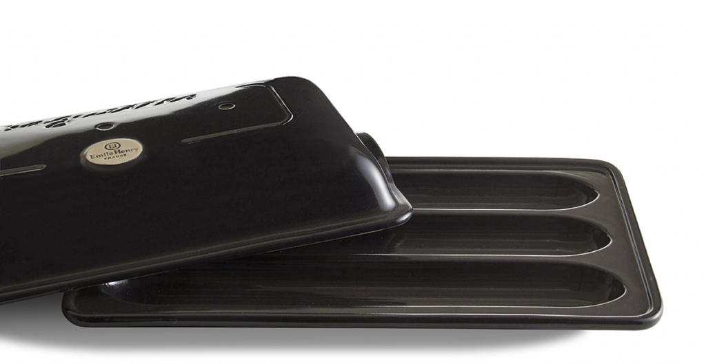 Emile Henry Baguettesvorm E-box - 390x240mmmm - Fusain