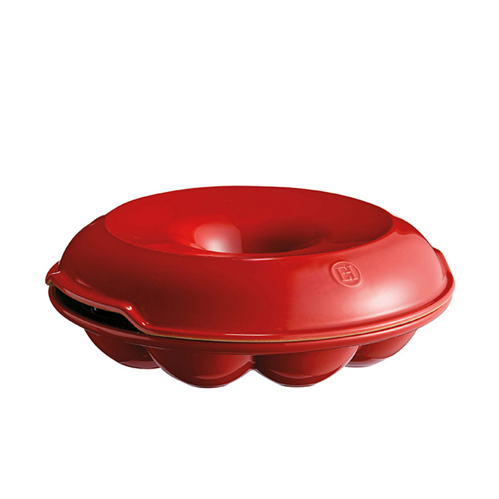 Emile Henry Broodbakvorm kroonvormig E-box - Ø305mm - Grand Cru