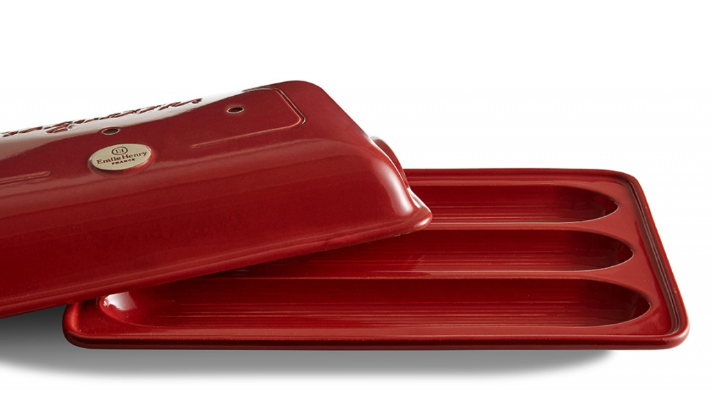 Emile Henry Baguettesvorm E-box - 390x240mmmm - Grand Cru