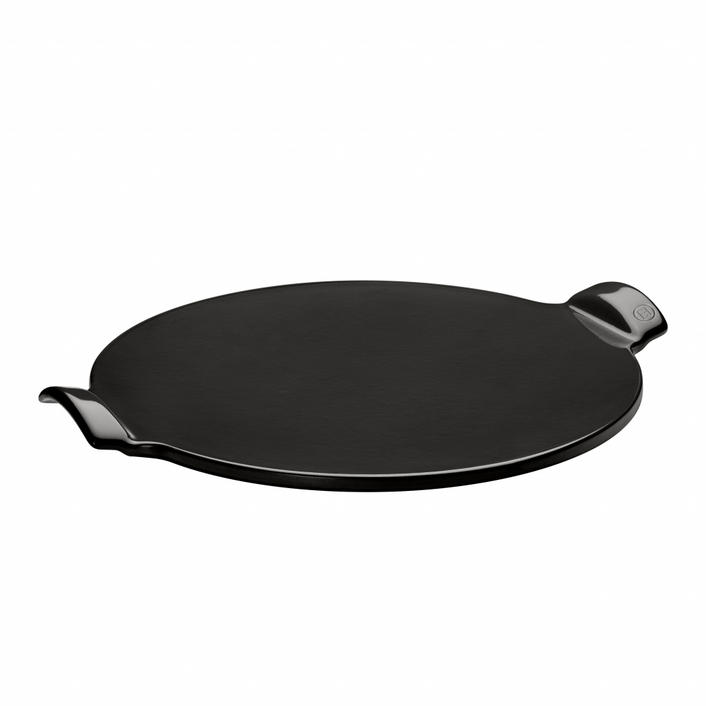Emile Henry Pizzasteen glad E-box - Ø365mm - Fusain