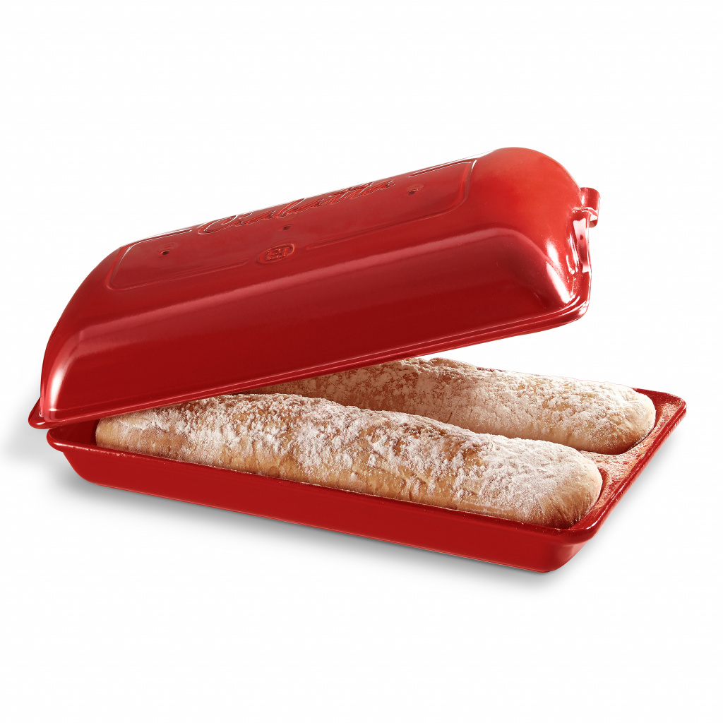 Emile Henry Ciabatta vorm E-box - 390x230mm - Grand Cru