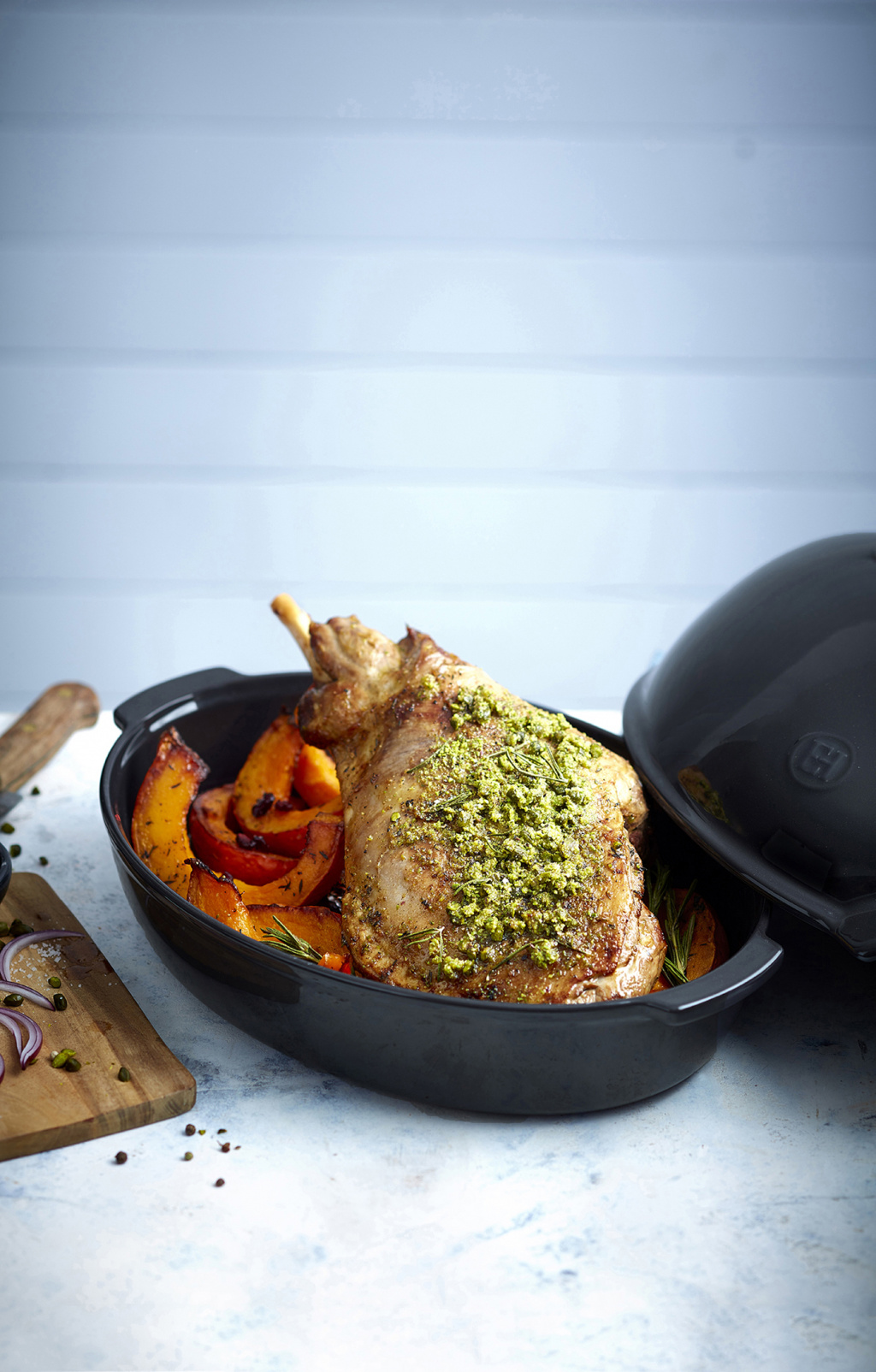 Emile Henry Chicken Baker Large E-box - 415x275mm - Fusain