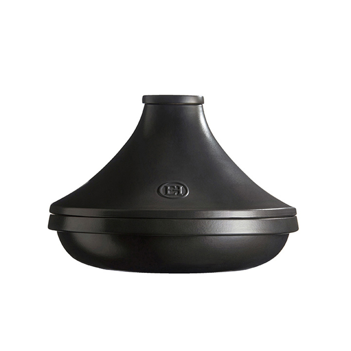 Emile Henry Tajine Delight E-box zwart deksel - Ø275mm