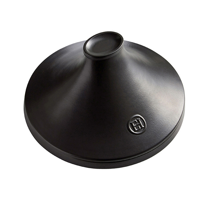 Emile Henry Tajine Delight E-box zwart deksel - Ø275mm