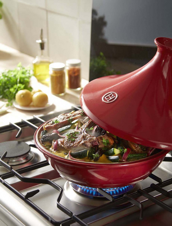 Emile Henry Tajine E-box - Ø320mm - Grand Cru