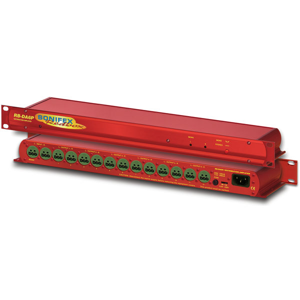 Sonifex Sonifex RB-DA6P 6 Way Stereo DA With Phoenix Connectors
