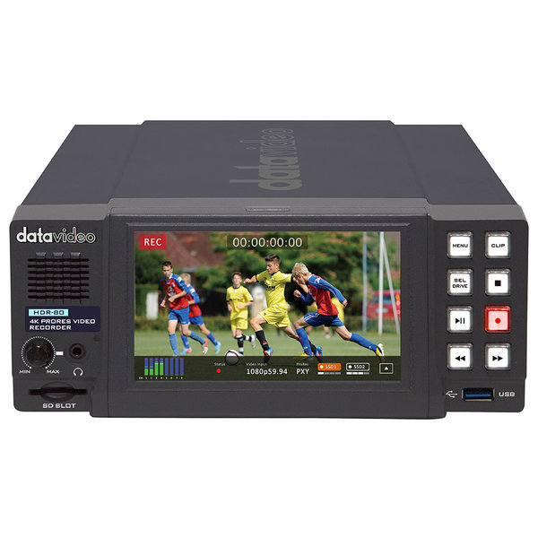 Datavideo Datavideo HDR-80 4K ProRes Video Recorder- Desktop