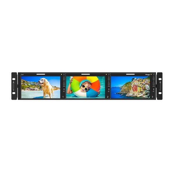 TVlogic TVLogic R-5T 12G-SDI Supported 3 x 5.5" LCD Full HD Screen