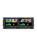 Plura Plura PBM-209 DRK-3G 4 x 5" 3G Broadcast Monitor Rackmount