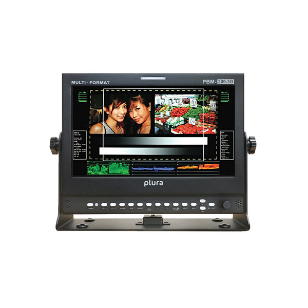 Plura Plura PBM-209-3G 9" Portable monitor consists of high quality portable LCD panel