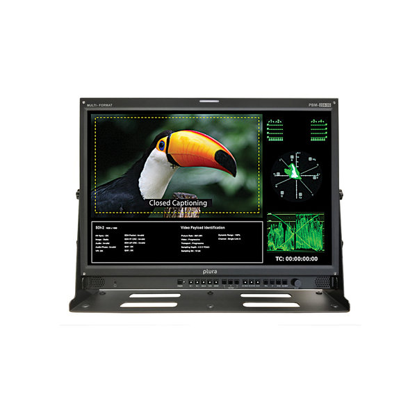 Plura Plura PBM-224-3G 24" 3G Broadcast Monitor Class A-3Gb/s, Ember+ Optional