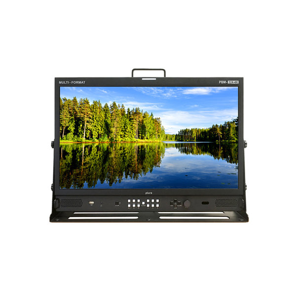 Plura Plura PBM-324-4K 24" 4K Broadcast Monitor, true HDR (1000nit), Ember+