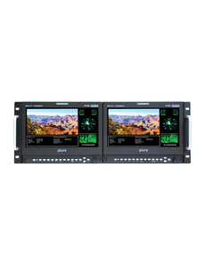 Plura Plura PHB-209DRK-3G Dual 9" High Brightness Rack-Mountable Monitor