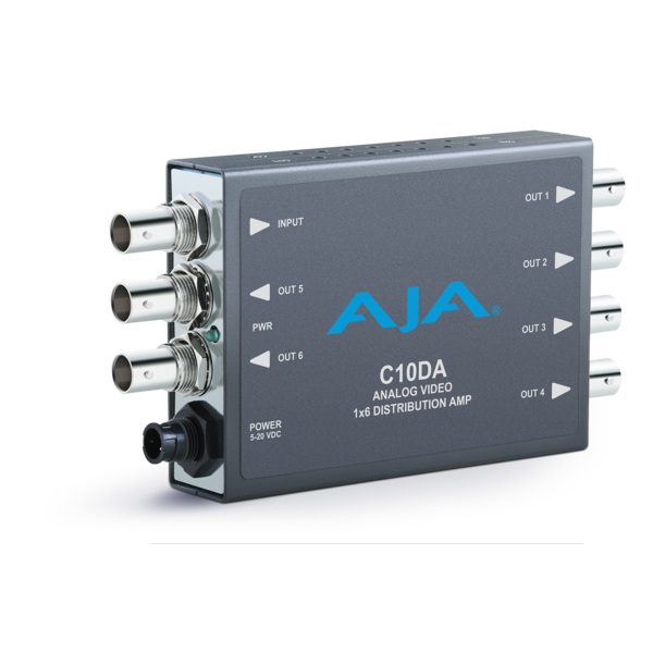 AJA AJA C10DA Analog Video 1x6 Distribution Amplifier