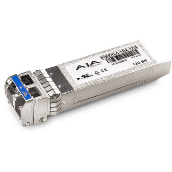 AJA AJA FiberLC-1-RX-12G-SDI Single-Mode LC fiber Rx SFP