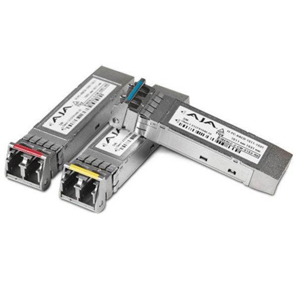 AJA AJA FiberLC-1-TX-12G-SDI Single-Mode LC fiber Tx SFP