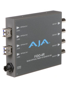 AJA AJA FIDO-4R 4-Channel LC Fiber to 3G-SDI