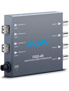 AJA AJA FIDO-4R-MM 4-Channel LC fiber MM to 3G-SDI