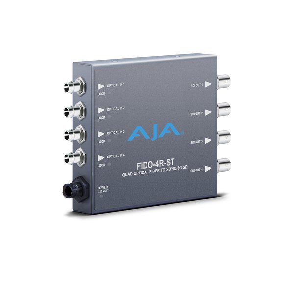 AJA AJA FIDO-4R-ST 4-Channel ST Fiber to 3G-SDI