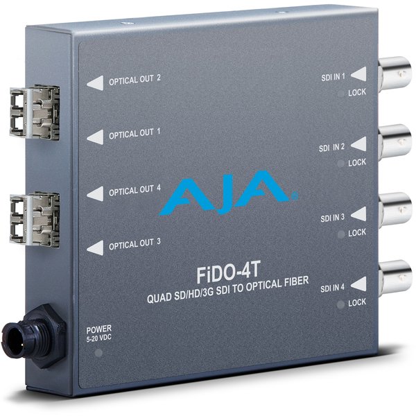 AJA AJA FIDO-4T 4-Channel 3G-SDI to LC fiber