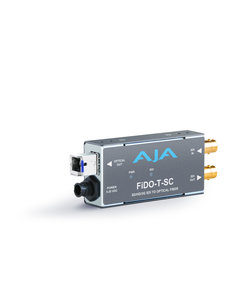 AJA AJA FIDO-T-SC Single ch. SD/HD/3G SDI to fiber SC + loop SDI out