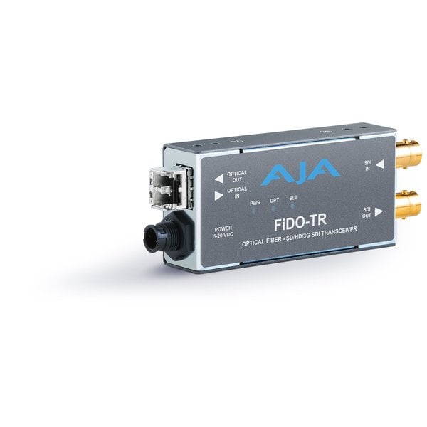 AJA AJA FIDO-TR-MM SD/HD/3G SDI / Fiber Transceiver MM