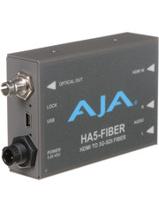 AJA AJA HA5-FIBER HDMI to ST Fiber, 3G/HD/SD Over Fiber Protocol