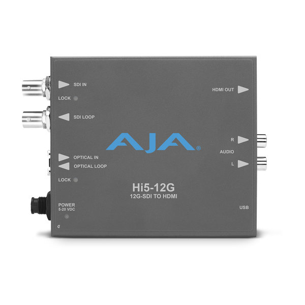 AJA AJA Hi5-12G -SDI to HDMI 2.0 Conversion