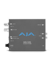 AJA AJA Hi5-12G-R / 12G-SDI to HDMI 2.0 Conversion with Fiber Receiver