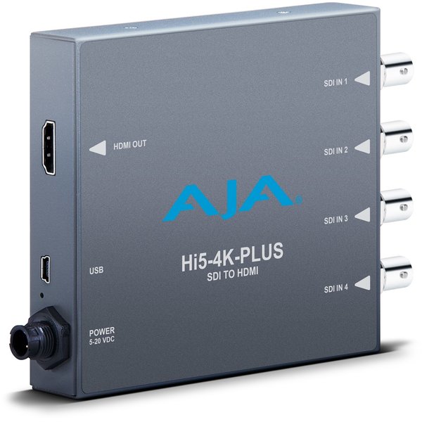 AJA AJA Hi5-4K-Plus / 3G-SDI to HDMI 2.0 Conversion
