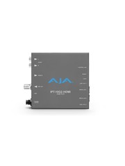 AJA AJA IPT-10G2-HDMI Bridging HDMI to SMPTE ST 2110 Video and Audio