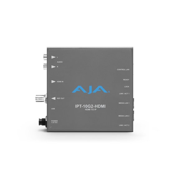 AJA AJA IPT-10G2-HDMI Bridging HDMI to SMPTE ST 2110 Video and Audio