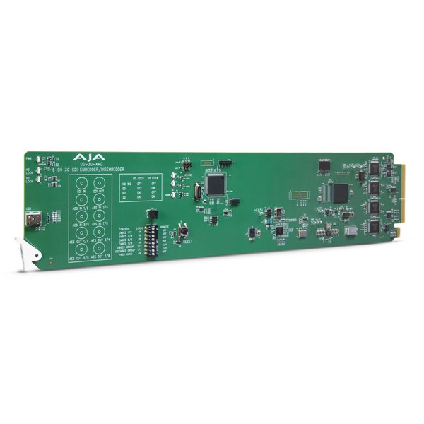 AJA AJA OG-3G-AMD 3G-SDI 8-ch. 24-bits AES Embedder/Disembedder